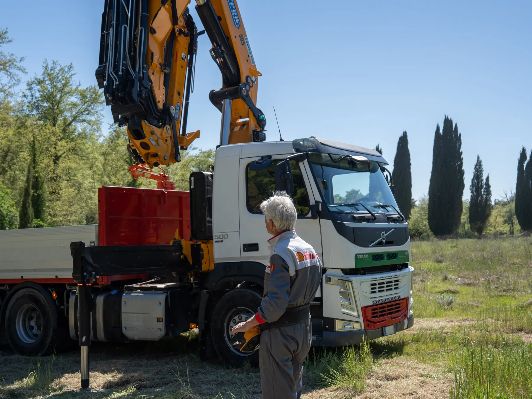 Camion Gru nei Centri Storici